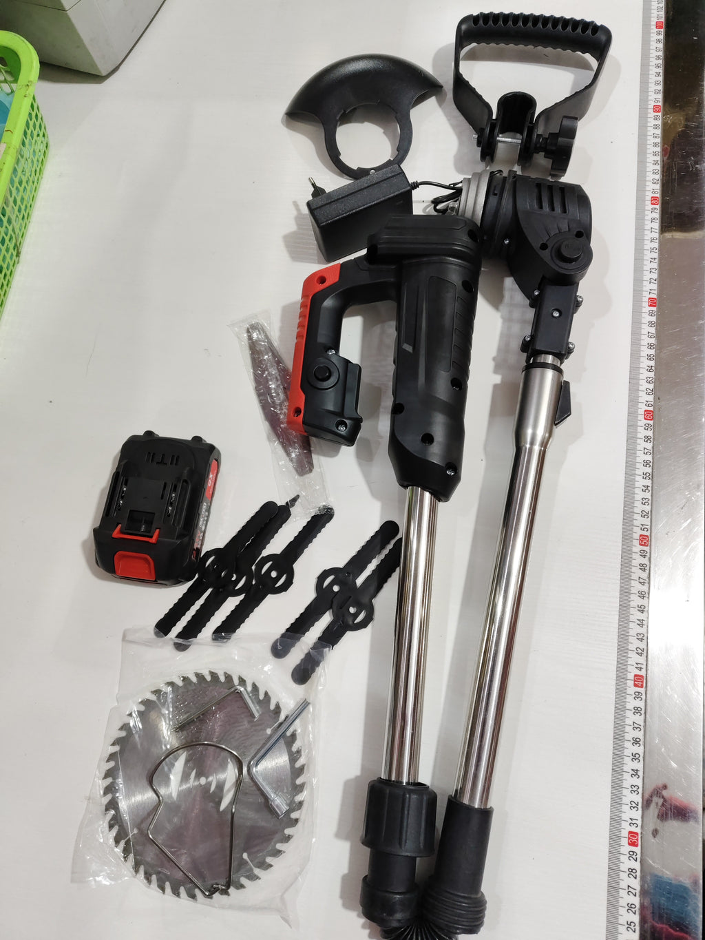 Lithium Mower Handheld Rechargeable Weeder Foldable Mower