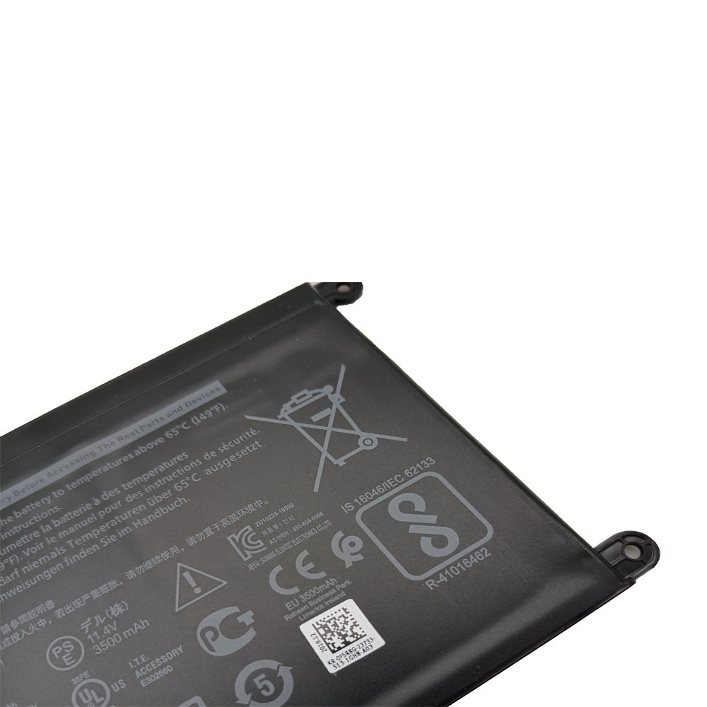 Black High-capacity Laptop Battery For Home Use