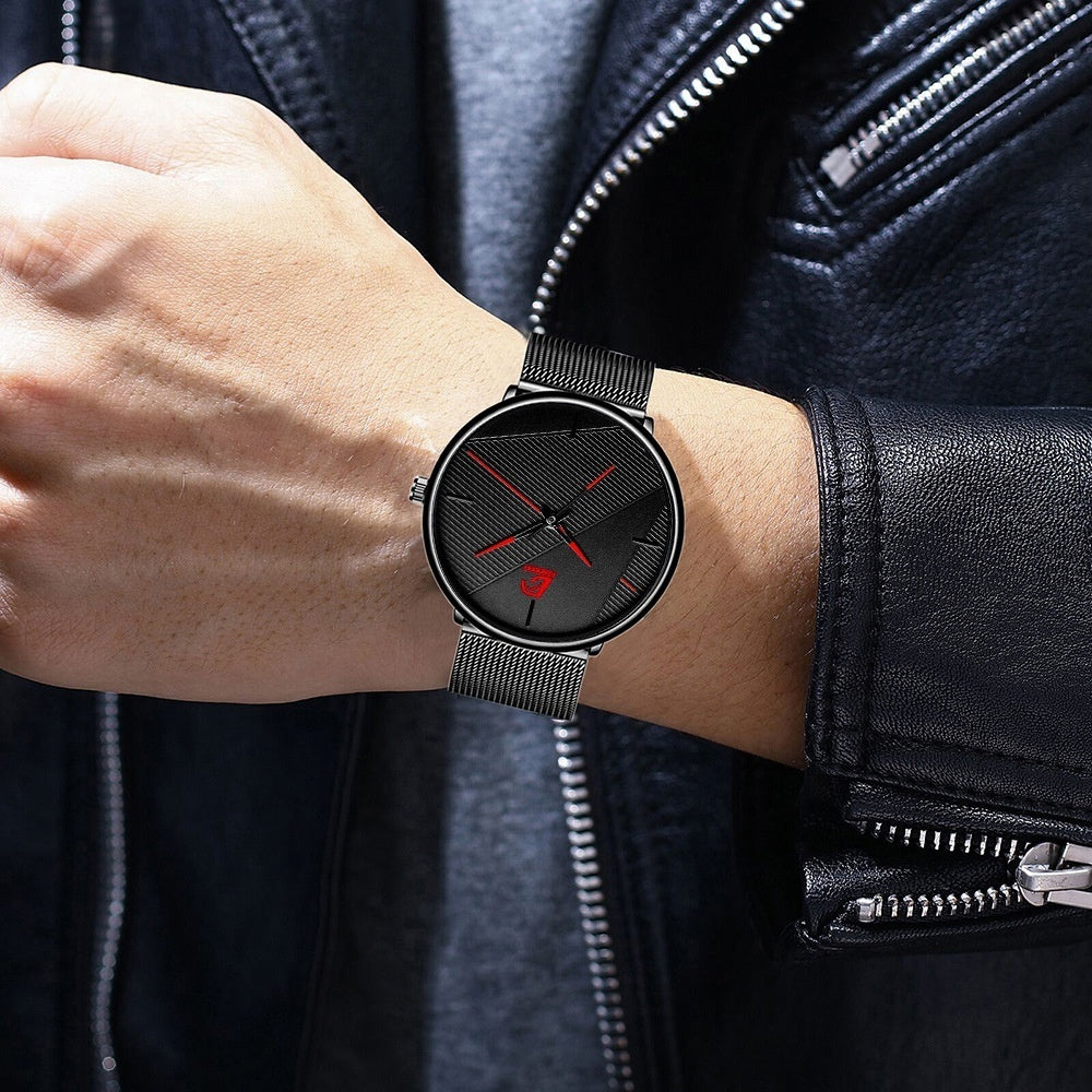Men's Business Belt Quartz Watch