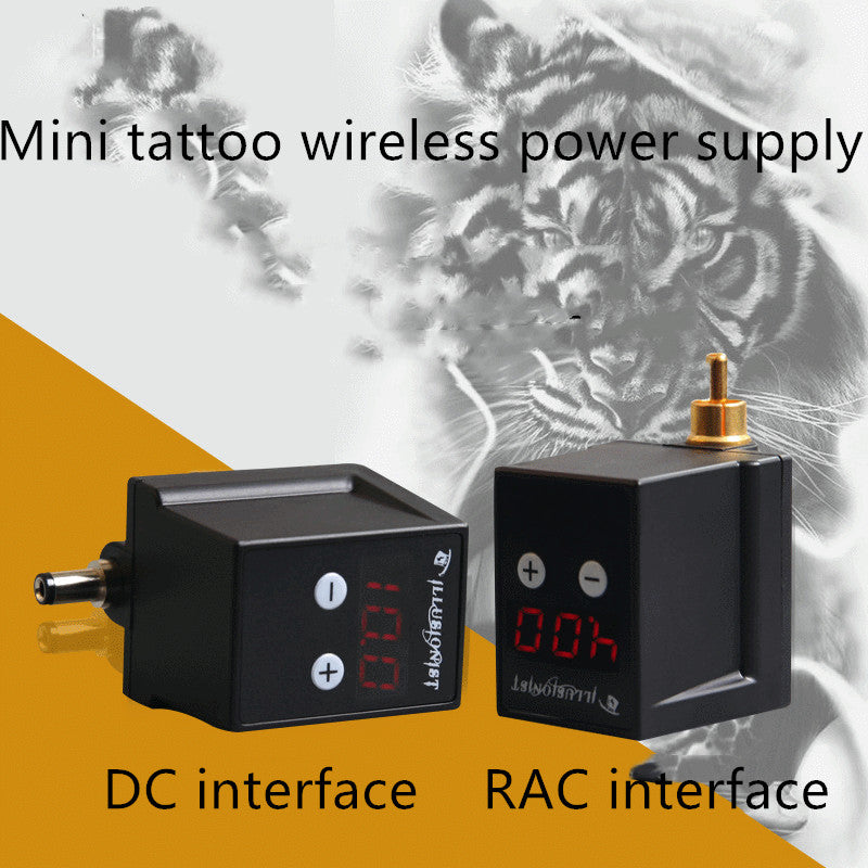 Mini tattoo wireless power supply