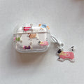 Gradient Sausage Dog Earphone Protective Case