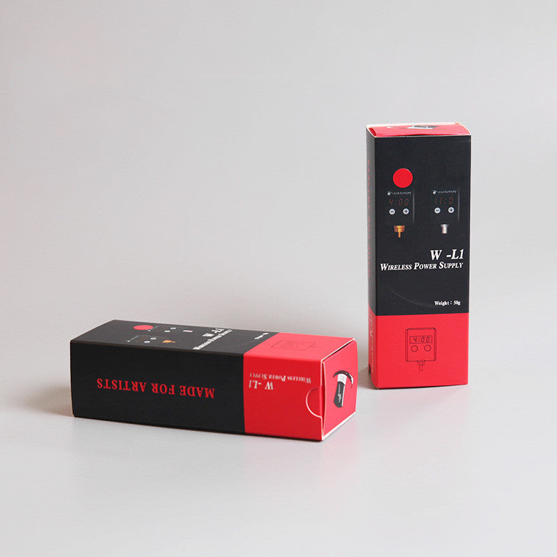 Mini tattoo wireless power supply