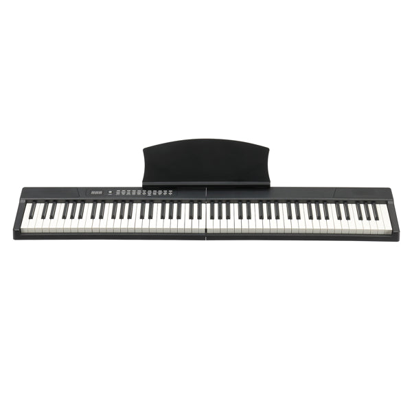 [Do Not Sell On Amazon]GPP-204 88 Key Magnetic Connection Piano Semi-Weighted Standard Digital Piano With MIDI Bluetooth, Handbag, Headphone, For Piano Lover Black Color
