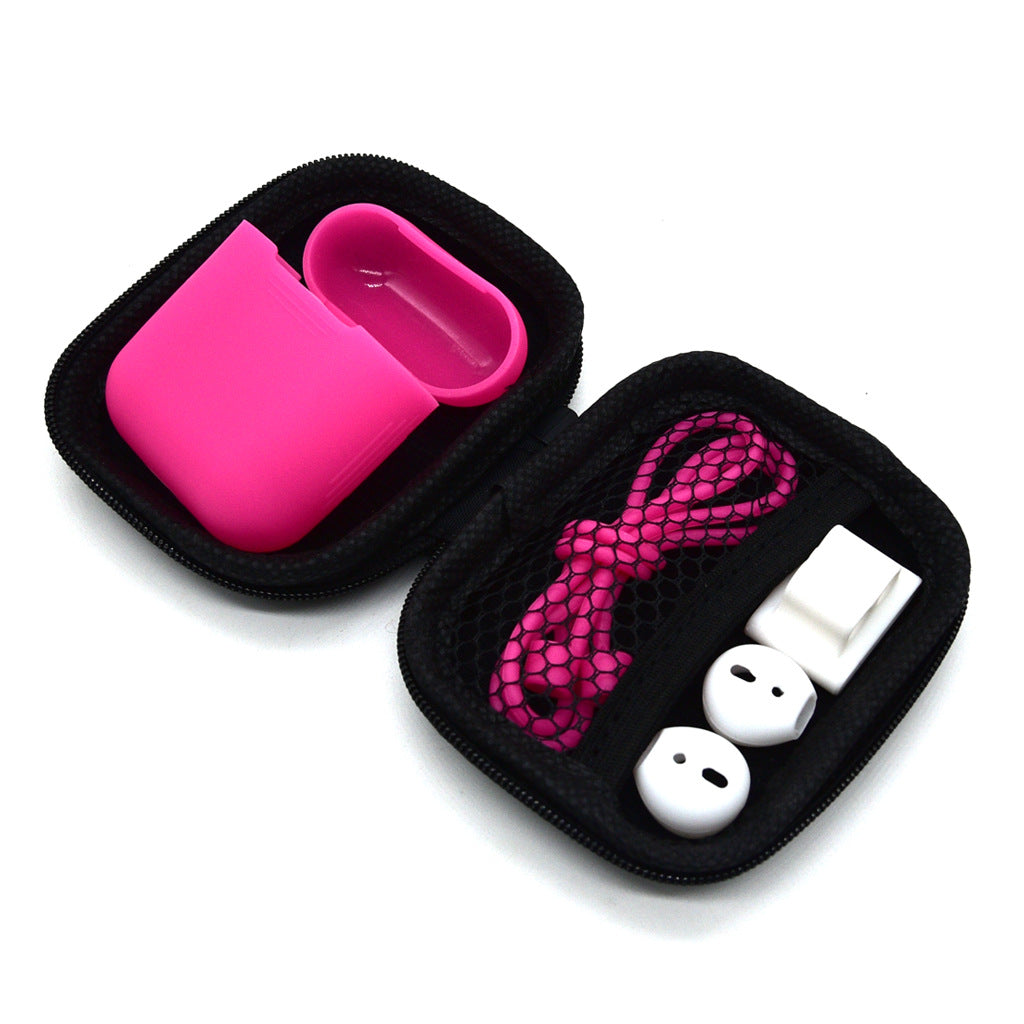 Wireless Bluetooth Headset Cover Ear Plug Storage Protection Box