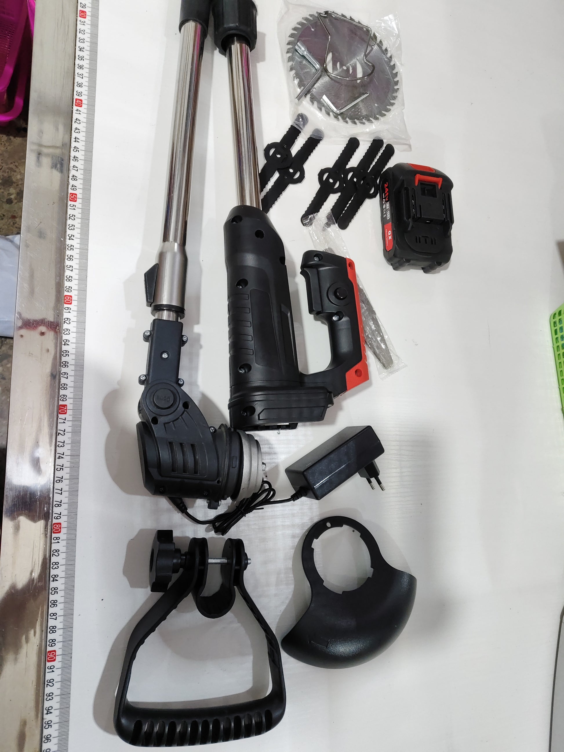 Lithium Mower Handheld Rechargeable Weeder Foldable Mower