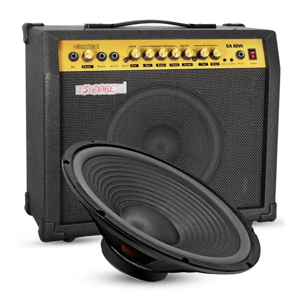 5 Core 15 Inch Guitar Speaker Replacement 450W 4 Ohm Low Distortion For Electric Guitar Amp Cabinet