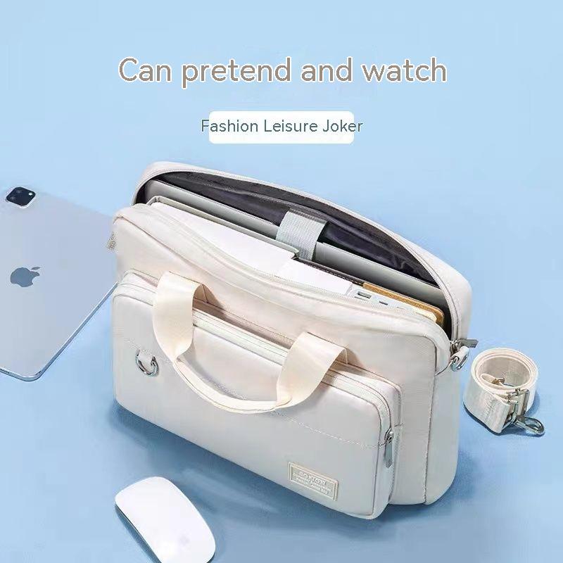 Portable Liner Commuter Document Shoulder Laptop Bag