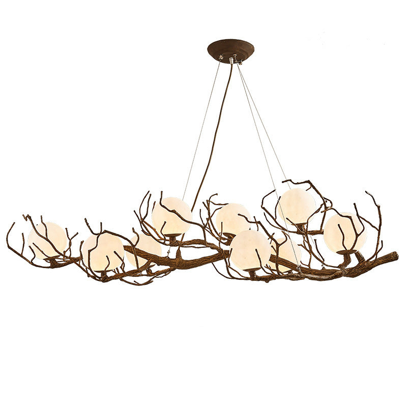 Creative Personality Clothing Store Tea Art Window Chandelier