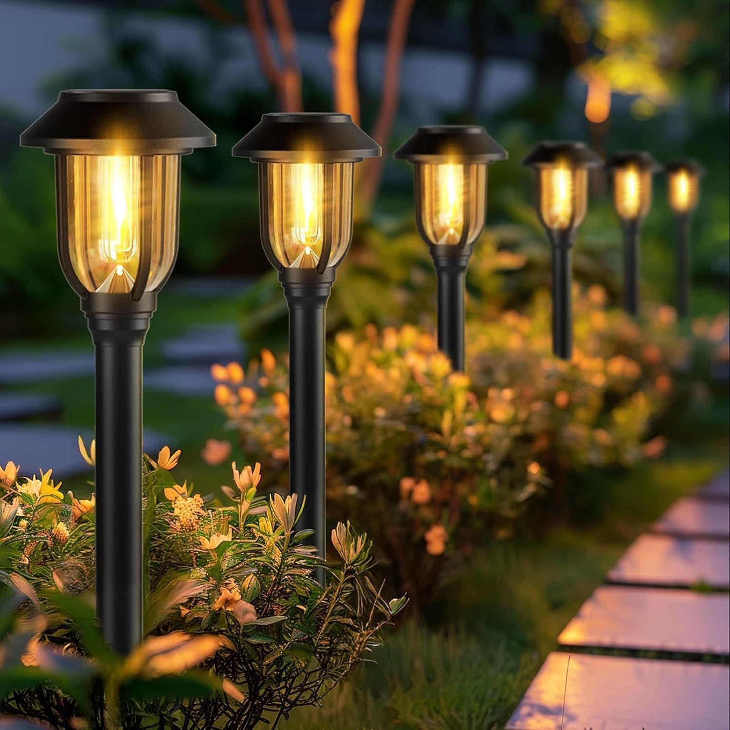 New Solar Stripe Lawn LED Outdoor Light
