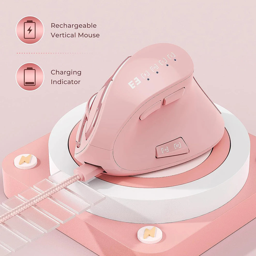 Wireless Bluetooth Dual-mode Rechargeable Optical Mouse
