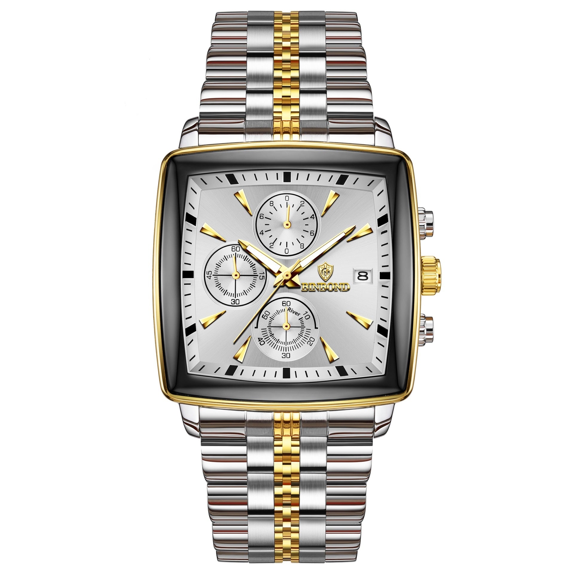 Men's Multi-functional Timing Luminous Waterproof Quartz Watch