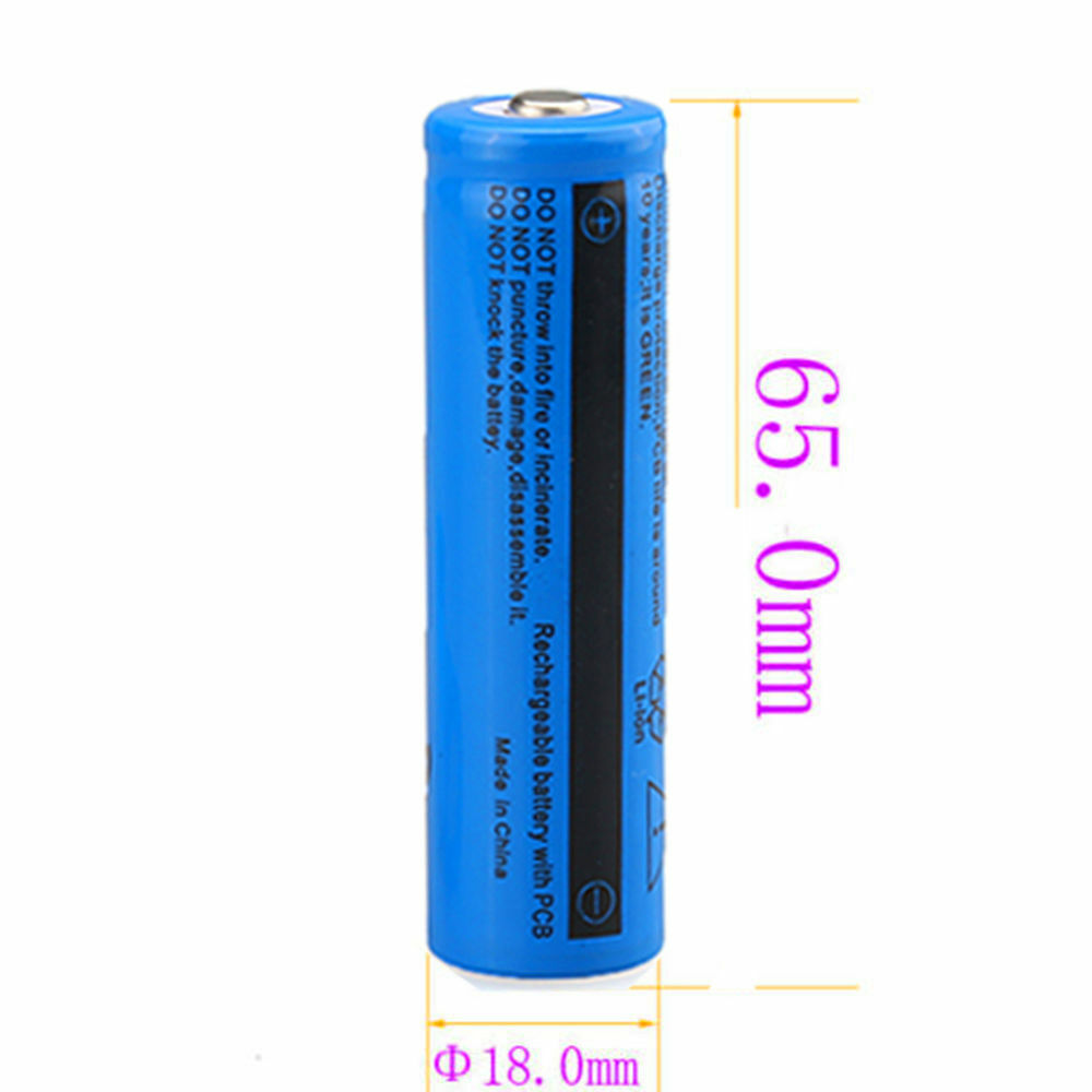 50&100pcs  Battery 3.7V Rechargerable Li-ion 3000mAh 18650 Batteries For Torch Flashlight Laser Headlamp