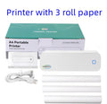 A4 Thermal Portable Mini Office Bluetooth Printer