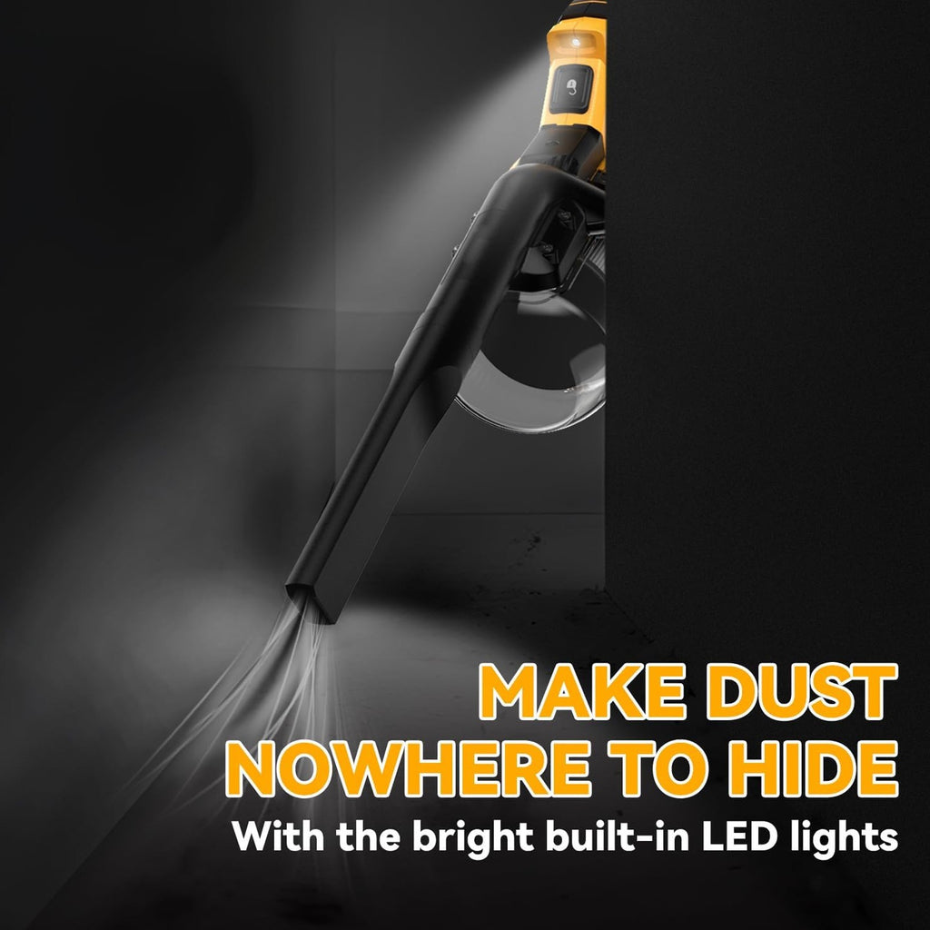 Cordless Handheld Vacuum Cleaner For D E WALT 20v Max Battery Tool Only No Battery