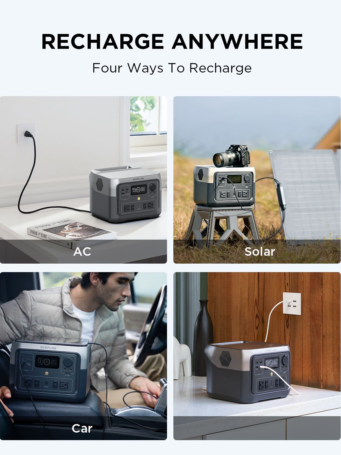 Portable Mobile Lithium Iron Phosphate Power Supply High Power Emergency Outage