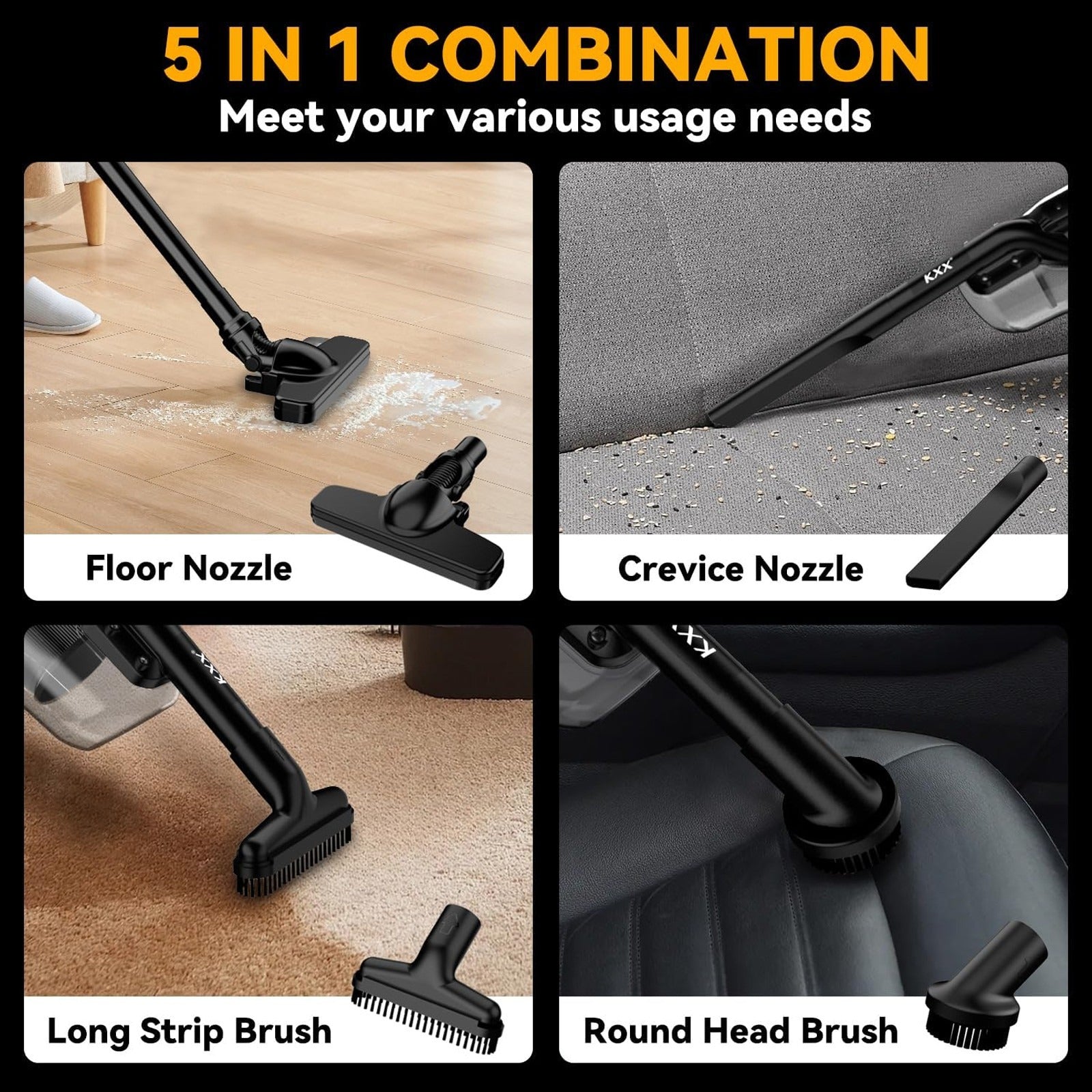 Cordless Handheld Vacuum Cleaner For D E WALT 20v Max Battery Tool Only No Battery