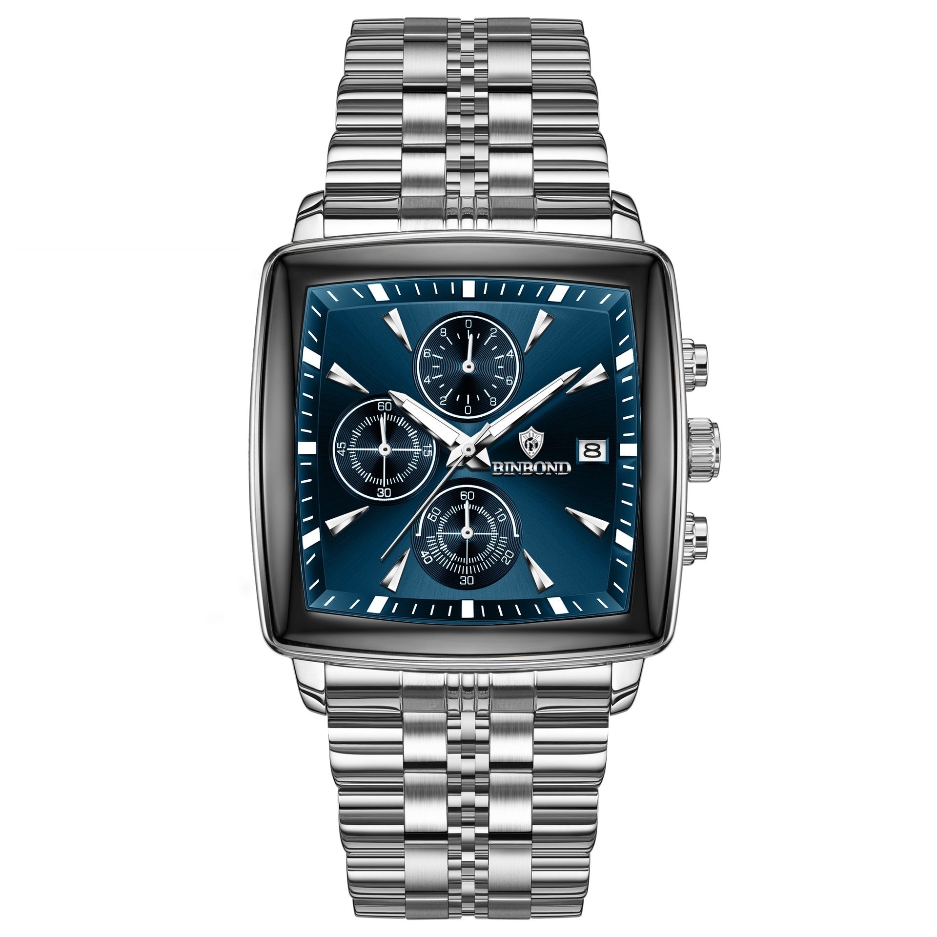 Men's Multi-functional Timing Luminous Waterproof Quartz Watch
