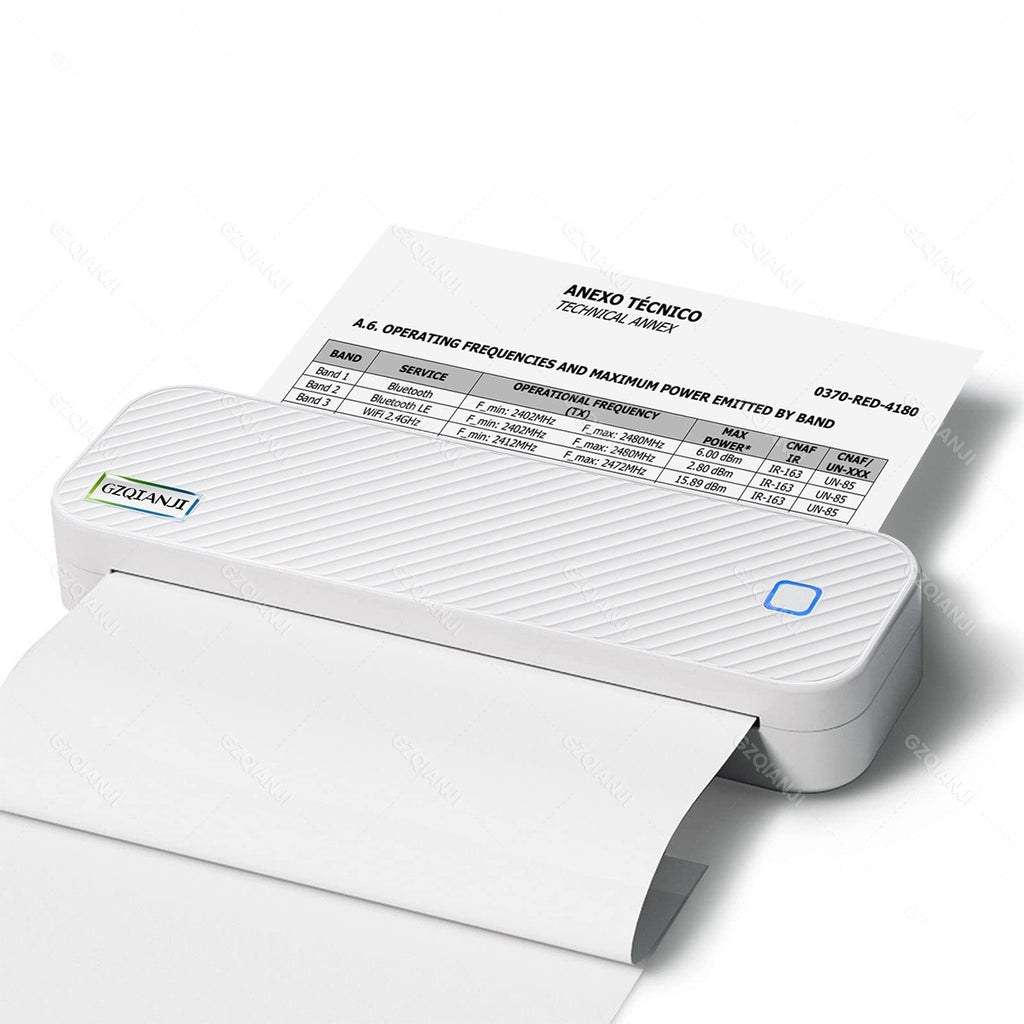 A4 Thermal Portable Mini Office Bluetooth Printer