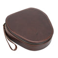 Headset Wireless Earphone Bag Genuine Leather Portable Storage