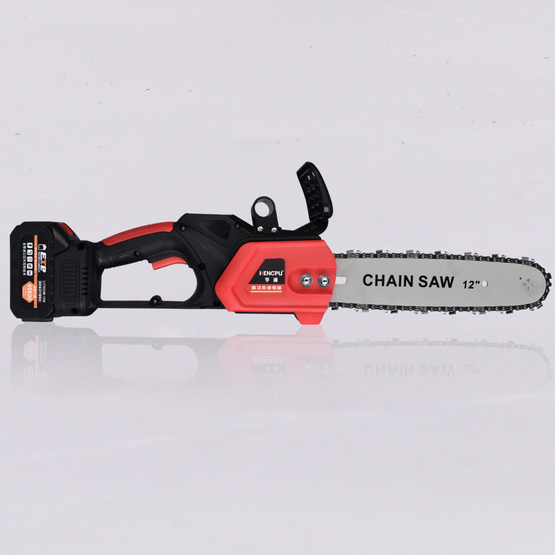 Electric Saw Household Hand-held Lithium Battery Chain Saw