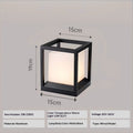 Waterproof Energy-saving Pillar Light For Outdoor Use With Power Connection
