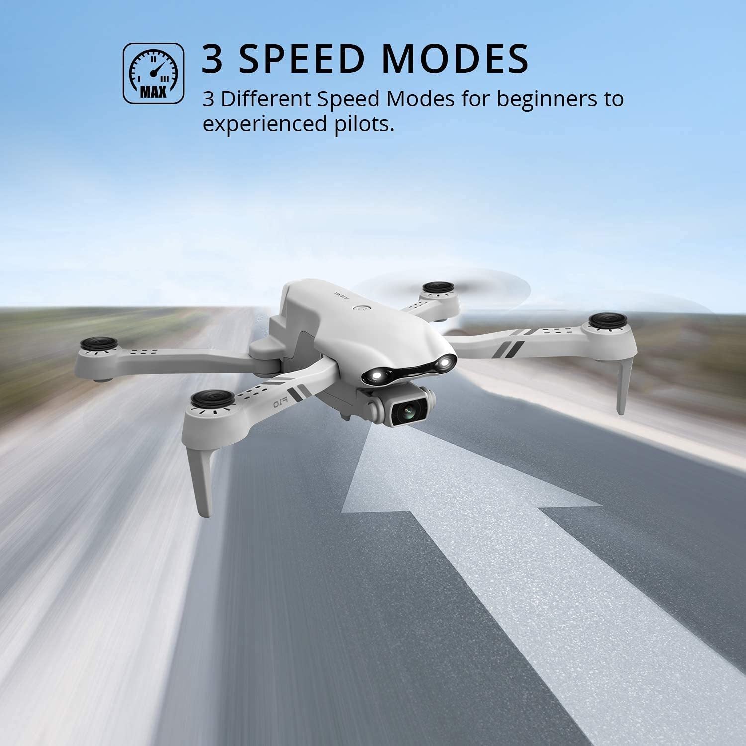 UK 4DRC F10 Foldable Drone With Camera WIFI FPV For Adults,1080P HD FPV Live Video RC Quadcopter,Logistics Is Randomly Sent By EVRI,ROYAL MAIL,Amazon Logistics