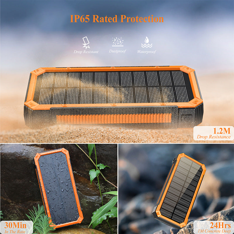 Outdoor Large Capacity 30000 MA Solar Charging Unit