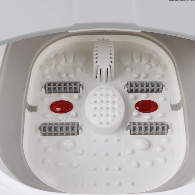 500W Electric Infrared Foot Massager Wet Bath Spa Relax Therapy Pedicure Soothe