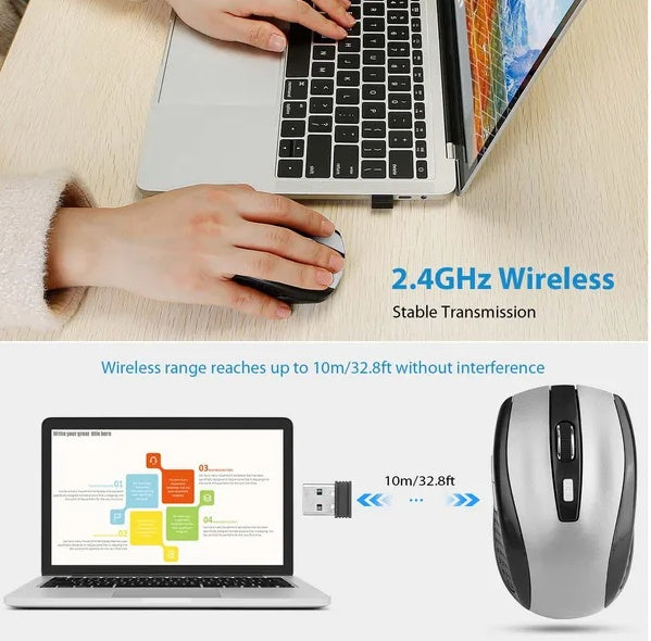 2.4G Wireless Gaming Mouse Optical Mice W