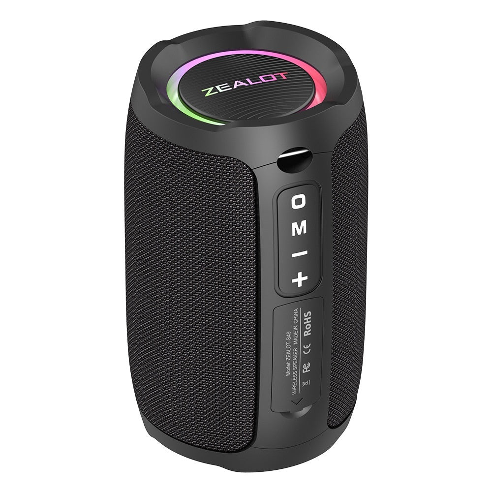 Fanatic S49 New Wireless Bluetooth Speaker Subwoofer Mini Speaker Waterproof Portable Outdoor With Light