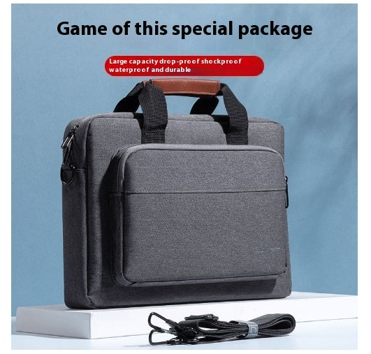 Portable Liner Commuter Document Shoulder Laptop Bag