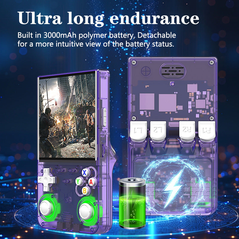 Handheld Game Machine 4-inch HD Screen Retro Arcade