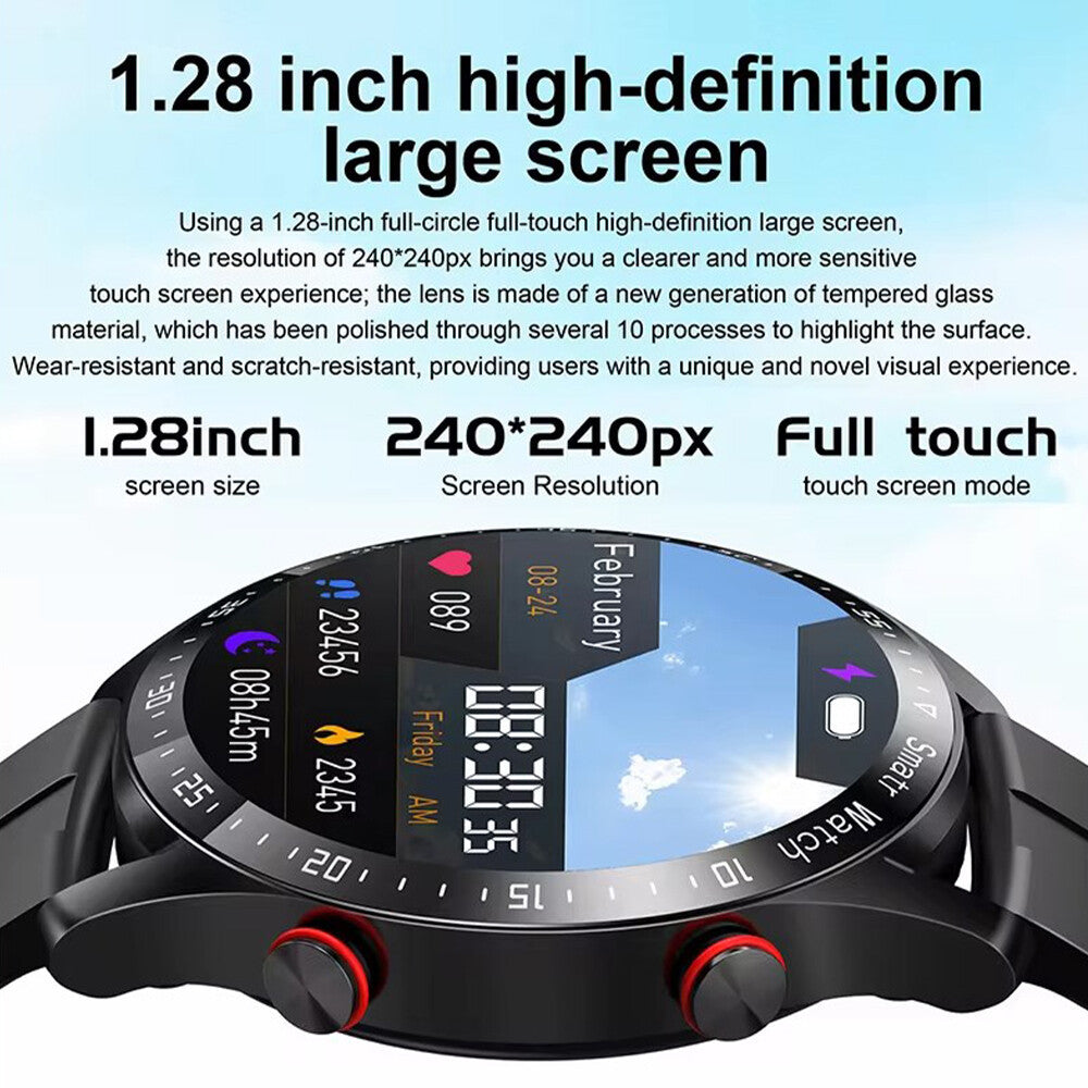 2025 Smart Watch For Men Women Waterproof Smartwatch Bluetooth