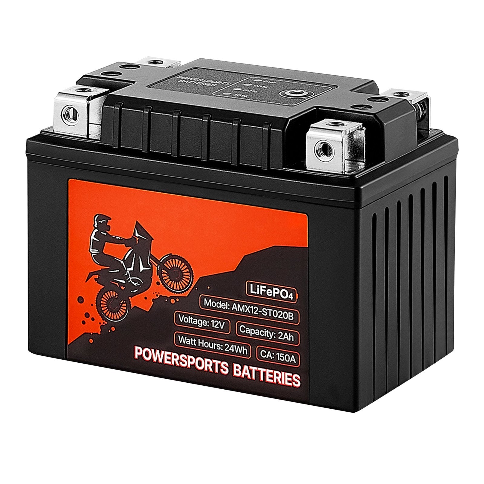 Motorcycle Battery 12V 2Ah YTX5L-BS High Performance Powersports Battery