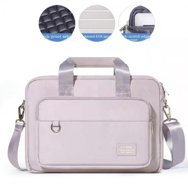 Portable Liner Commuter Document Shoulder Laptop Bag