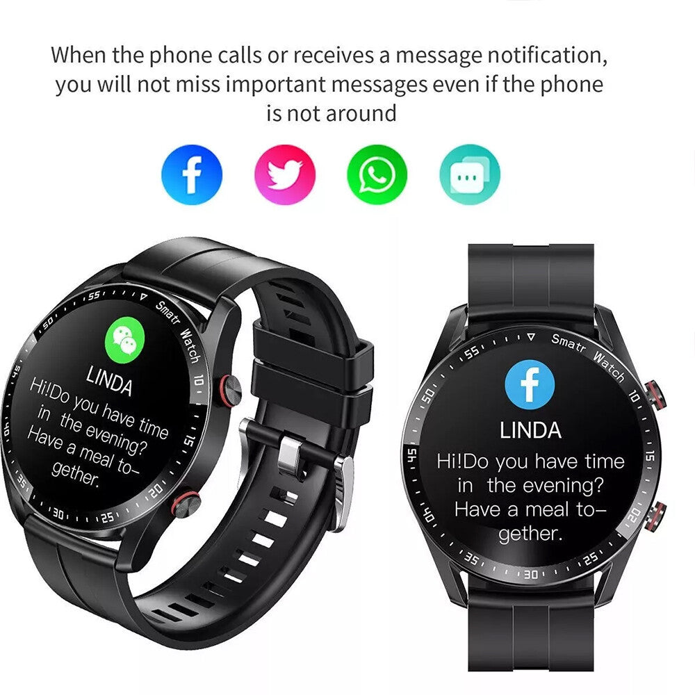 2025 Smart Watch For Men Women Waterproof Smartwatch Bluetooth
