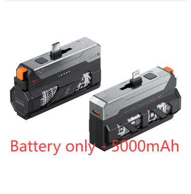Fast Charge Capsule Replacement Power Bank Small Portable Power Source