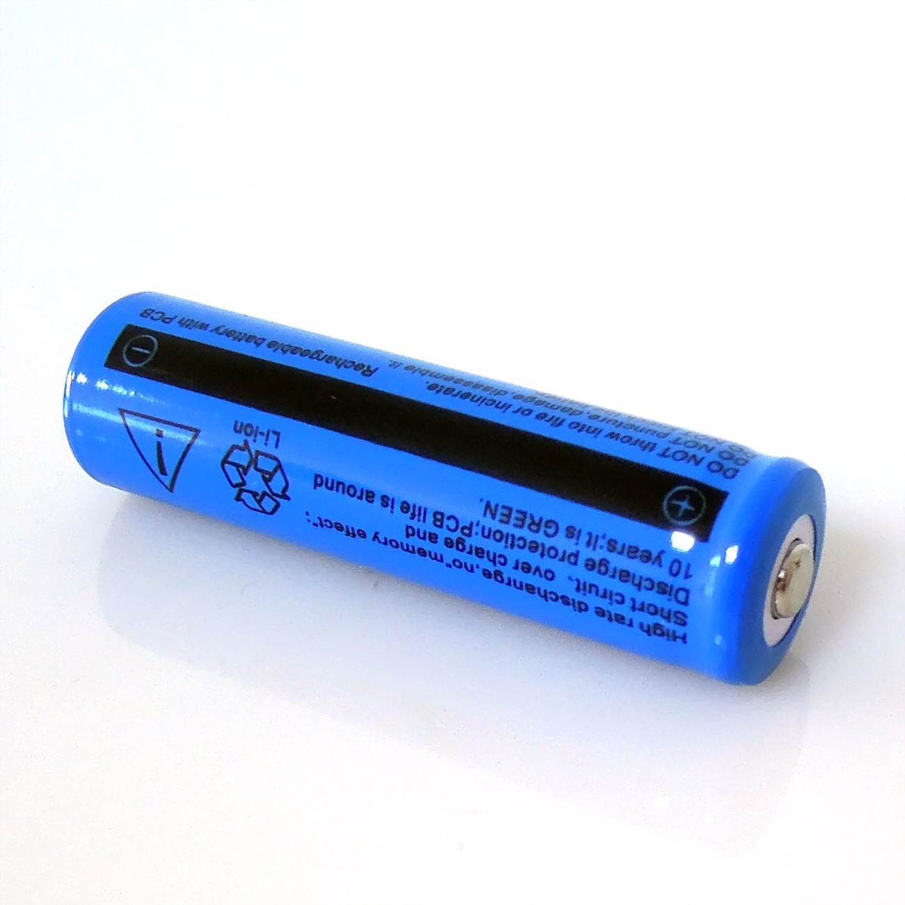 10Pcs 18650 Lithium Battery 3.7V Rechargerable Li-ion 3000mAh Batteries For Torch Flashlight Laser Headlamp