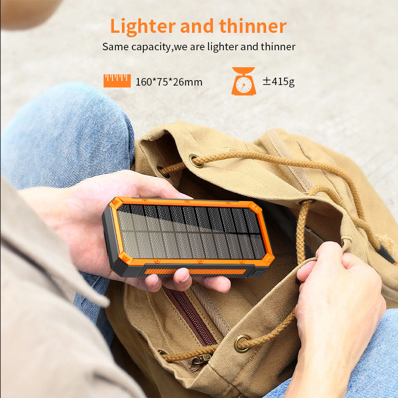 Outdoor Large Capacity 30000 MA Solar Charging Unit