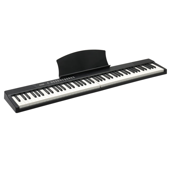 [Do Not Sell On Amazon]GPP-204 88 Key Magnetic Connection Piano Semi-Weighted Standard Digital Piano With MIDI Bluetooth, Handbag, Headphone, For Piano Lover Black Color