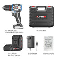 Brushless Electric Hand Drill Lithium Electric Drill Multifunctional Electric Screwdriver Electric Drill Set 21 V18v